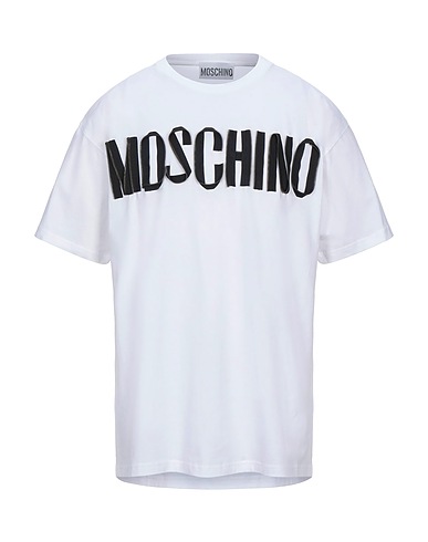 MOSCHINO Oversize-T-Shirt White 100% Cotton