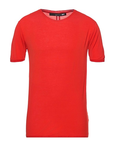 DIKTAT T-shirt basique Rouge 100% Coton