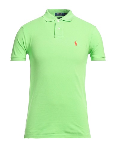 POLO RALPH LAUREN Polo Verde chiaro 100% Cotone