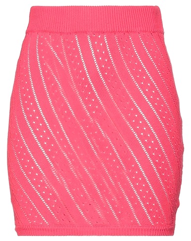VICOLO Mini skirt Fuchsia 100% Cotton