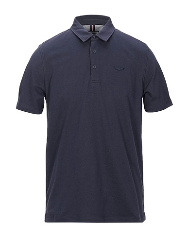AERONAUTICA MILITARE Polo shirt Midnight blue 92% Cotton, 8% Elastane