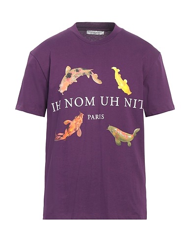 IH NOM UH NIT T-shirt Plum 100% Cotton, Elastane