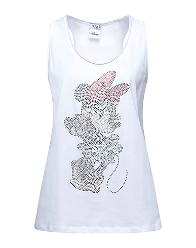LIU •JO Vest White 100% Cotton