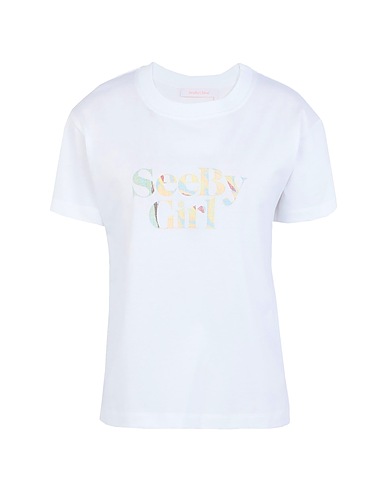 SEE BY CHLOÉ T-shirt White 100% Cotton