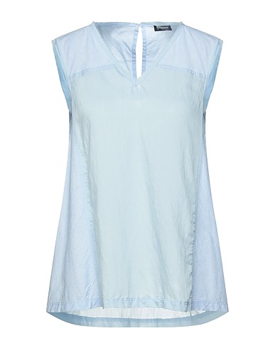 BLAUER. Top Sky blue 48% Modacrylic, 28% Viscose, 24% Polyamide, Cotton, Elastane