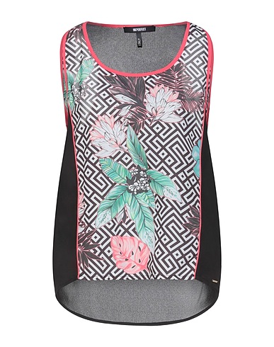 !M?ERFECT Top Nero 100% Poliestere