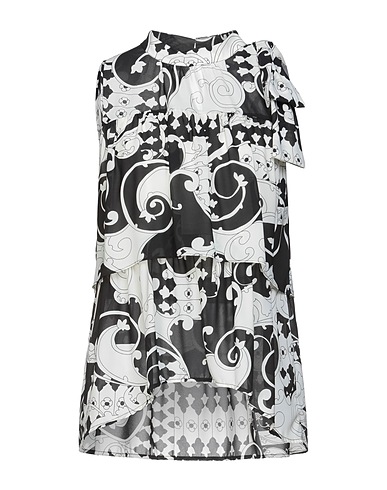LE COEUR TWINSET Top Black 100% Polyester