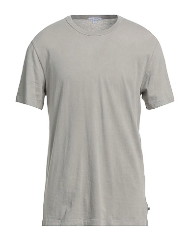 JAMES PERSE Basic T-shirt Taupe 100% Cotton