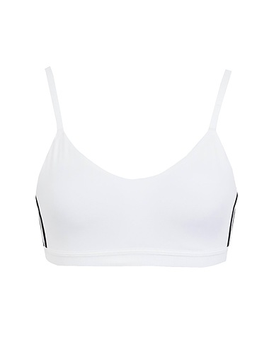 ADIDAS Top AM 3S BRA White 79% Recycled polyester, 21% Elastane