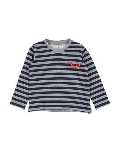 SUN 68 Sweatshirt Midnight blue 80% Cotton, 20% Viscose