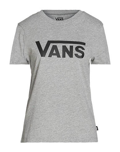 VANS T-shirt WM FLYING V CREW TEE
 Grigio 100% Cotone