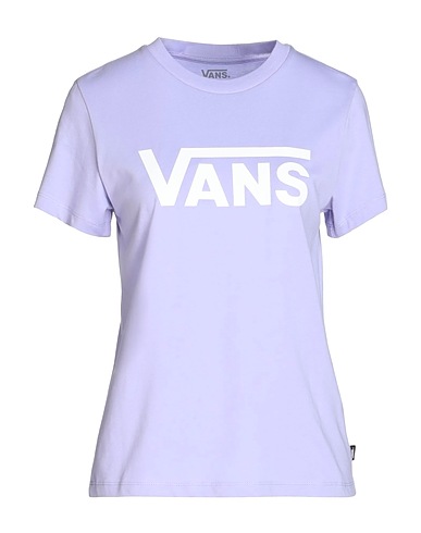 VANS T-shirt WM FLYING V CREW TEE
 Lilla 100% Cotone