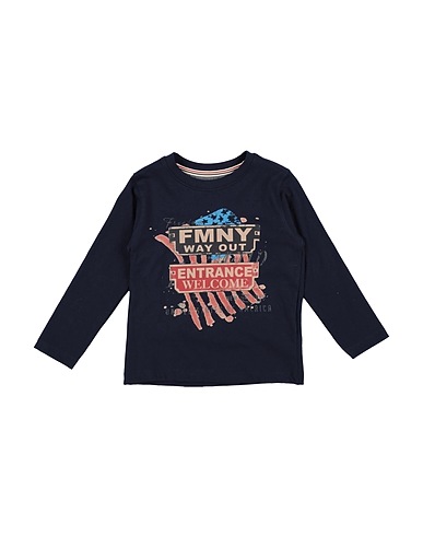 FRED MELLO T-shirt Midnight blue 100% Cotton