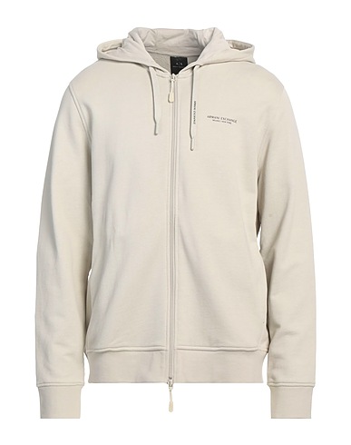 ARMANI EXCHANGE Hoodie Beige 100% Baumwolle, Elastan