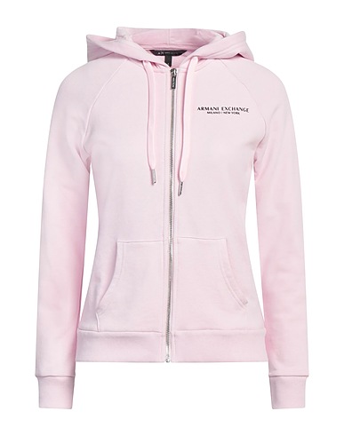 ARMANI EXCHANGE Hoodie Hellrosa 60% Baumwolle, 40% Polyester, Elastan