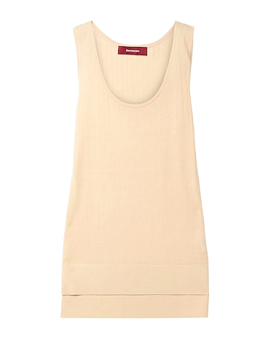 SIES MARJAN Top Beige 100% Wool