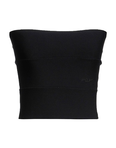 AMBUSH Crop top Nero 54% Rayon, 33% Nylon, 10% Poliestere, 3% Poliuretano
