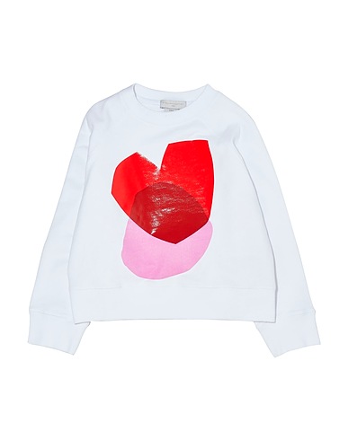 STELLA McCARTNEY KIDS Sweatshirt White 100% Cotton