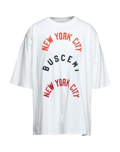 Buscemi Oversized Fit T-shirt In White
