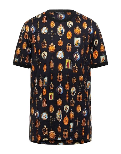 DOLCE&GABBANA T-shirt Black 100% Cotton