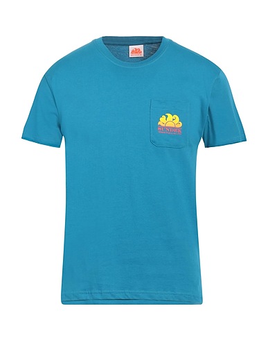 SUNDEK T-shirt Pastel blue 100% Cotton