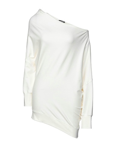 TOM FORD Sweatshirt Ivory 69% Silk, 24% Cotton, 4% Elastane, 3% Polyamide