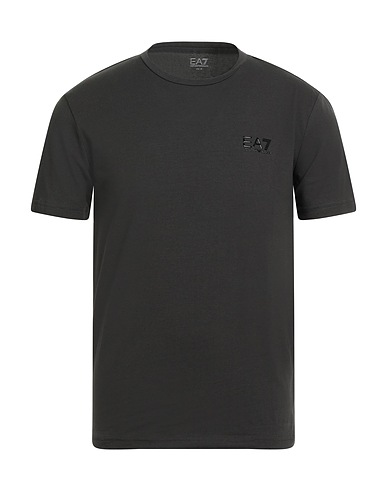 EA7 T-Shirt Braungrau 95% Baumwolle, 5% Elastan