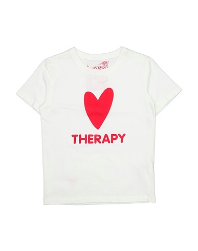 LOVE THERAPY T-shirt White 100% Cotton