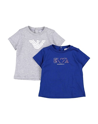 EMPORIO ARMANI T-shirt Blue 100% Cotton