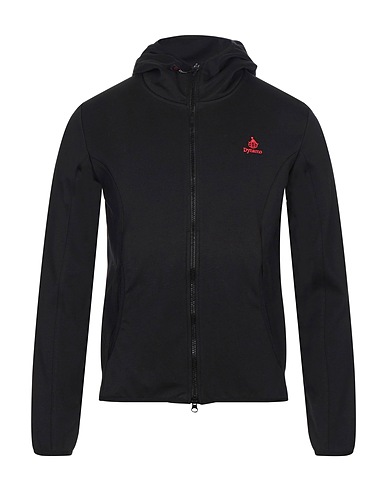 DYNAMO Hooded track jacket  Black 100% Cotton, Polyester