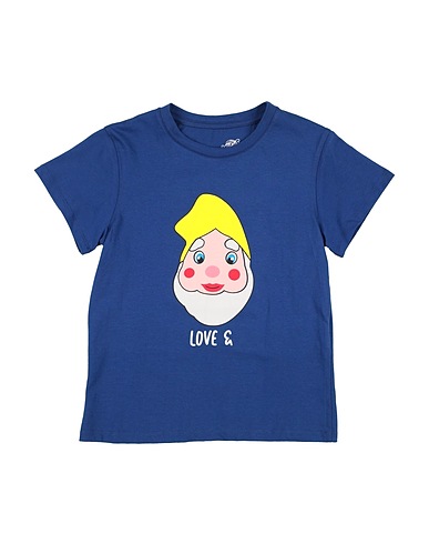 LOVE THERAPY T-shirt Navy blue 100% Cotton