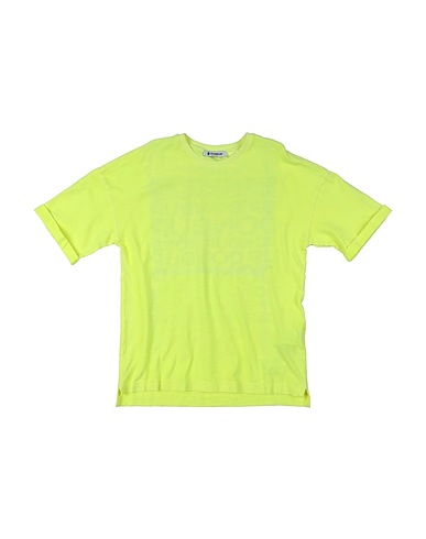 DONDUP T-shirt Yellow 100% Cotton, Elastane