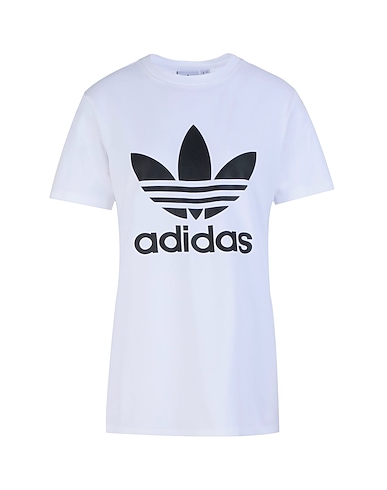 ADIDAS ORIGINALS T-shirt TREFOIL TEE Blanc 92% Coton, 8% Élasthanne