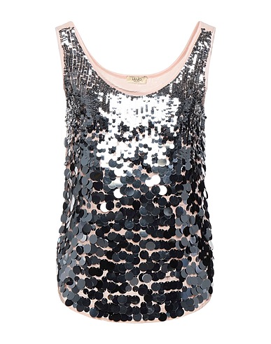 LIU •JO Evening top Light pink 100% Polyester