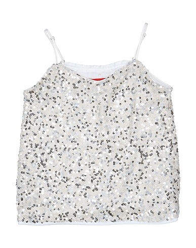 JIJIL JOLIE T-shirt Ivory 100% Polyester, Elastane