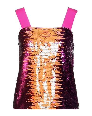 ARMANI EXCHANGE Top Fucsia 100% Poliestere, Poliuretano