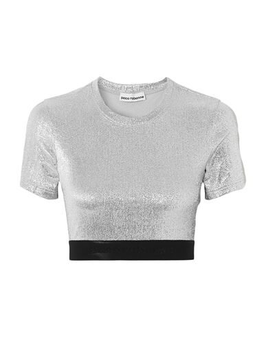 Rabanne T-shirts In Silver