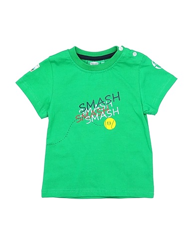 SERGIO TACCHINI T-shirt Πράσινο 100% Βαμβάκι