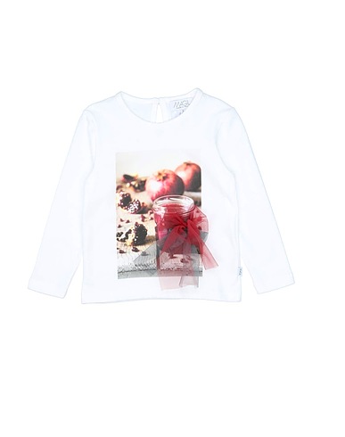 MAGIL T-shirt Bianco 93% Cotone, 7% Elastan, Poliammide