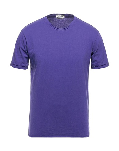 DANIELE ALESSANDRINI HOMME T-shirt Purple 100% Cotton
