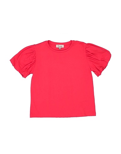 DIXIE T-shirt Coral 100% Cotton