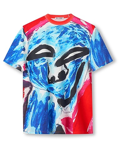 OUR LEGACY Oversize-T-Shirt Azure 100% Cotton