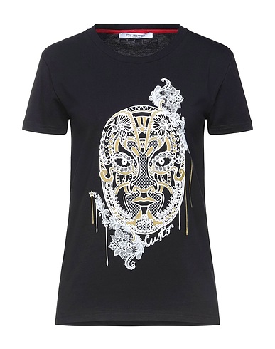 CUSTO BARCELONA T-shirt Black 100% Cotton