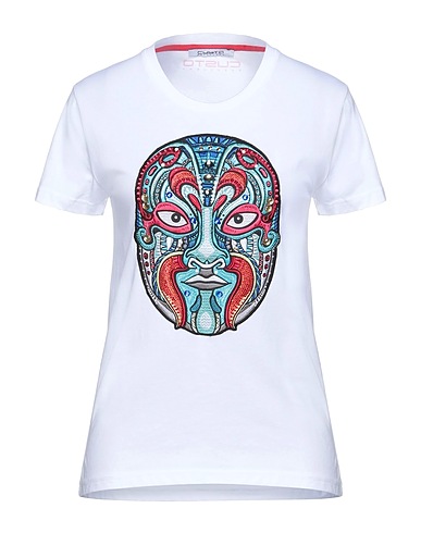 CUSTO BARCELONA T-shirt White 100% Cotton