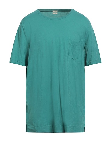 MASSIMO ALBA Basic T-Shirt Green 100% Cotton