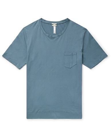 Massimo Alba T-shirts In Slate Blue