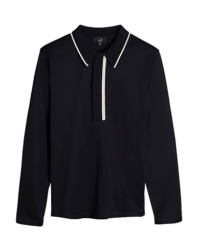 DUNHILL Polo shirt Black 100% Cotton