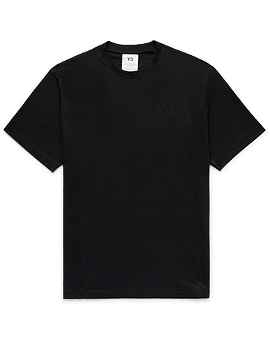 Y-3 Basic T-shirt Black 100% Cotton