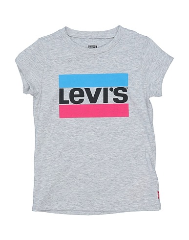 LEVI'S T-shirt Grey 60% Cotton, 40% Polyester