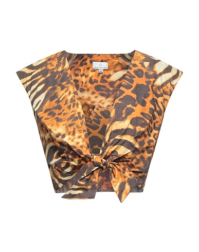 MIGUELINA Top Arancione 100% Cotone